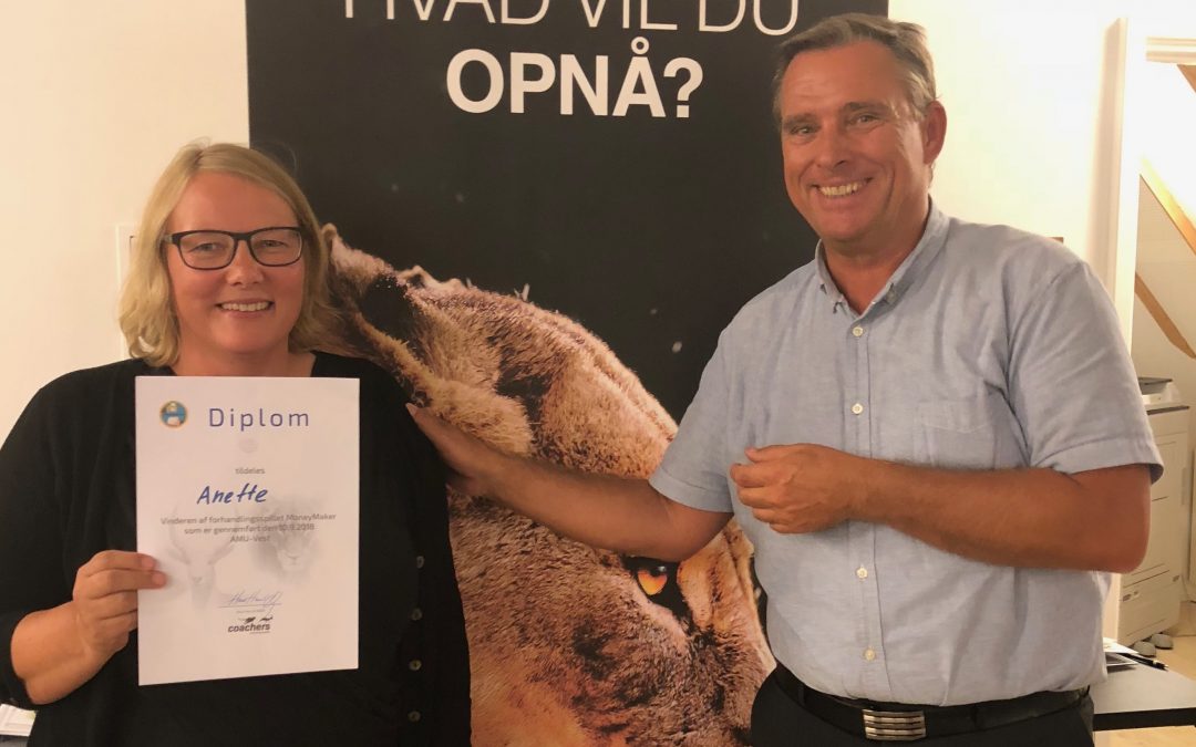 Anette fra AMU-Vest sætter ny rekord i MoneyMaker
