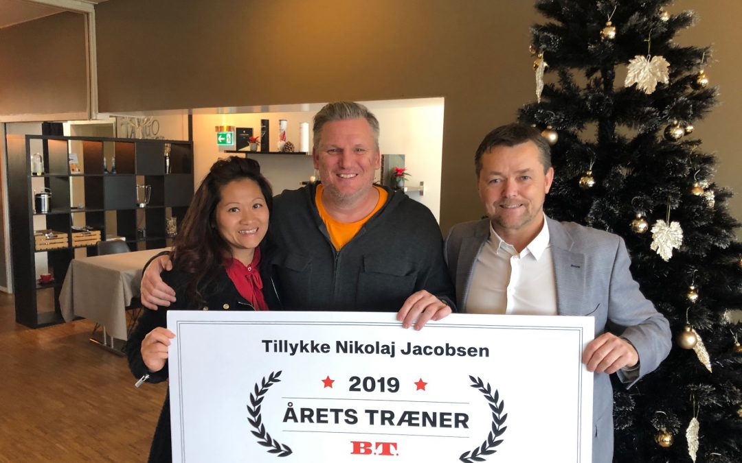 Nikolaj Jacobsen er årets træner 2019